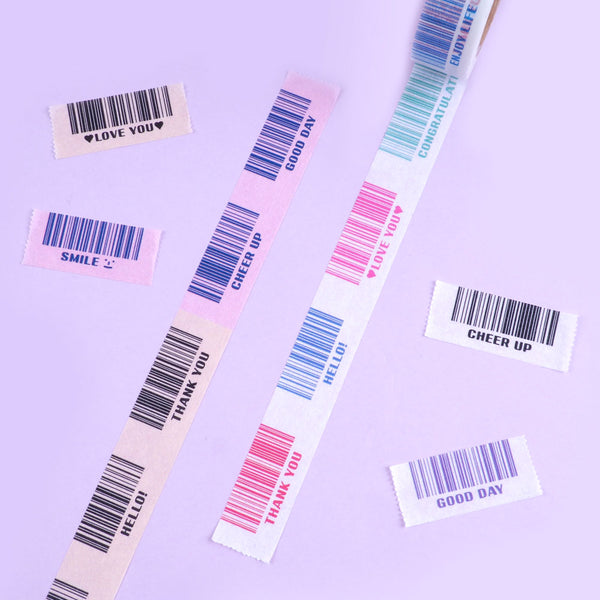 [15mm]Barcode paper tape