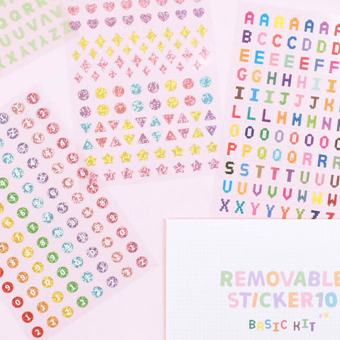 basic removerable sticker_10sheets